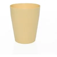Sinoba Papierkorb rund moderner Mülleimer Papiereimer 788789, aus Kunststoff ideal für Kinderzimmer Küche Büro, 12 Liter Höhe 26,5cm