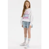 MINOTI Jeansshorts Denim-Shorts mit Knöpfen (2y-14y)