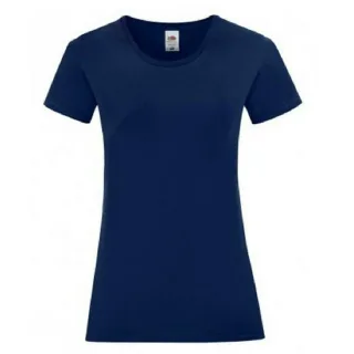 Fruit of the Loom Damen/Damen Iconic 150 T-Shirt (Navy)