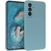 EAZY CASE Handyhülle für Samsung Galaxy A56 Hülle Silikon 6,7 Zoll, TPU Silikon Bumper Case stoßfest Slimcover Schutzhülle Etui Blaugrün