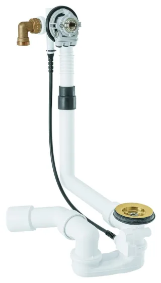 Grohe Wannenfüll-/Ab-/Überlaufgarnitur Talentofill 28990 U-Bau NW cool sunrise, 28990GL0 28990GL0
