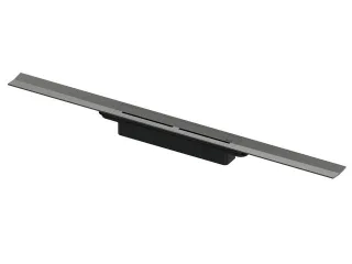 Tece drainprofile Duschprofil, 1000 mm, Edelstahl, Chrom schwarz gebürstet, 671001 671001