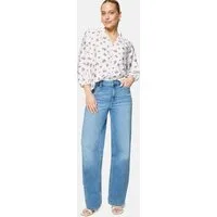Zero Schlupfbluse Damen mit Blumen
