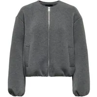 ONLY CARMAKOMA Blouson CARELLIE SCUBA LIFE JACKET OTW NOOS Materialmix, weit geschnitten