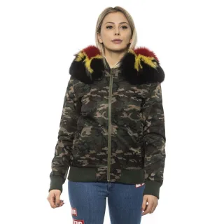 Mr&Mrs Italy Army Polyamid Frauen Bomberjacke