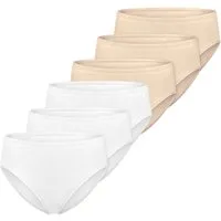 Schiesser Slip Cotton Essentials (Sparpack) im Vorteilspack, schmale Abschlüsse