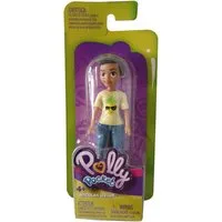 Polly Pocket Spielfigur Polly Pocket Einzelpuppe NICLAS mit blauer Hose, (1-tlg)