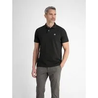 LERROS Poloshirt Poloshirt mit Waffelstruktur aus 100 % Baumwolle