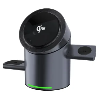 MOYI CBT-10 15W 3-in-1 Wireless Charger Fast Wireless Charging Station for Smart Phone for iPhone 17 Pro 16 Pro Max 15 1