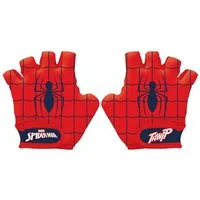 Seven Polska Fahrradhandschuhe Disney/Marvel SPIDERMAN, Größe S, fingerloser Schutz-Handschuh