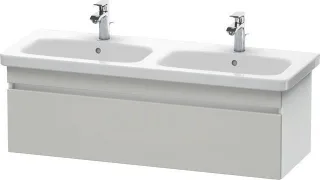 Duravit DuraStyle Waschtischunterbau wandhängend Betongrau & Weiß Matt 1230x448x398 mm - DS639800718 DS639800718