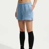 Nike Sportswear Shorts W NK STDO FLC LW MR STD 4 SHRT mit sportlichem Stil, aus Baumwolle und Polyester, lässiger Schnitt