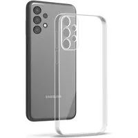 Tec-Expert Handyhülle Handy Hülle Cover für Samsung Galaxy A13 6.6 Zoll, 6.6", Slim Case Bumper Schutzhülle Transparent