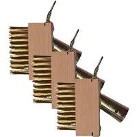relaxdays Fugenkratzer Fugenbürste Unkraut 3er Set, (3er Set)