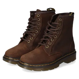 Dr. Martens Schnürboots APRILE 8 EYE - Gr. 37 - Braun - Rauleder