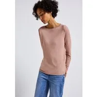 STREET ONE Strickpullover mit U-Boot-Ausschnitt