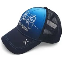 MAXIMO Baseball Cap (1-St) Navy, Gaming-Motiv, Trucker-Cap, Snapback, Mesh, Basecap, Jungen