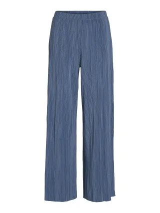 VILA - VIPLISA HW LOOSE PANTS - NOOS coronet blue - Gr. - XS