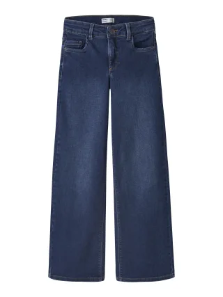 NAME IT - NKFPOLLY X-WIDE JEANS 3057-FR NOOS Dark Blue Denim - Gr. - 92