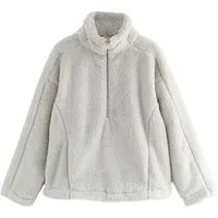 Next Fleecejacke Troyer aus Teddyfell (1-St)