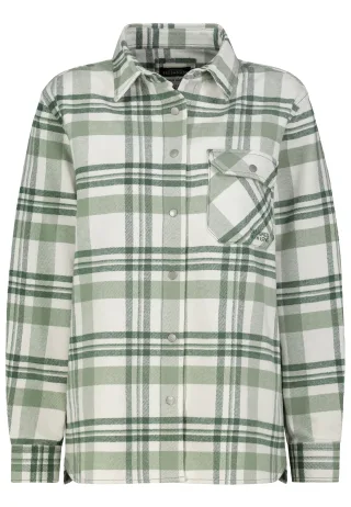 Authentic Style - RE9CIGxlaWNodGUgSmFja2U= check: offwhite-mineral green-forest gre - Gr. - L