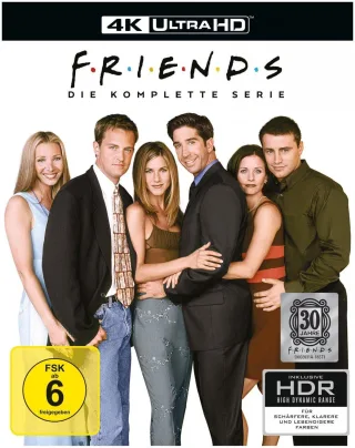 Friends: Die komplette Serie (4K Ultra HD / 25 Discs) [Blu-ray]