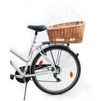 Aumüller Tierfahrradkorb Fahrrad-Tierkorb mit Halter, Gepäckträgermontage