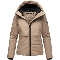 Navahoo Steppjacke Liebesküken XIV modische Damen Winterjacke mit Fleece-Innenfutter