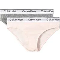 Calvin Klein Underwear Brasilslip 2PK BIKINI (Packung, 2-St., 2er-Pack) mit Logobund