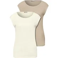 STREET ONE T-Shirt mit U-Boot-Ausschnitt