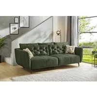 Jockenhöfer Gruppe Big-Sofa Spa, B: 251 cm, im Retrolook mit 7 Kissen