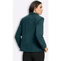 Witt Blusenblazer Cord-Blazer Langarm