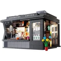 CaDA Coffee House (768 Teile) Konstruktionsspielsteine