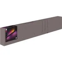 White & Color Ambiance Perifo Basis-Set Wandleuchte gerade, LED-Leuchte schwarz, 2 Spots, 1 Gradient Light Tube