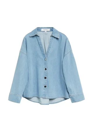 comma - Bluse blau - Gr. - 38