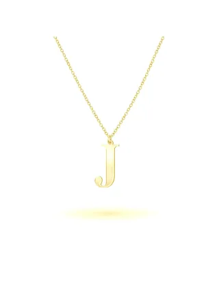 BEKA&BELL Anhänger mit Kette 925-Sterling Silber vergoldet Glänzend 45cm