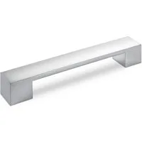 SO-TECH® Möbelgriff Bügelgriff MARKANT BA 128 mm - incl. Schrauben, Chrom matt, Lochabstand 128 mm