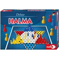 Noris Spiel Familienspiel Strategiespiel Deluxe Set - Halma 606101266