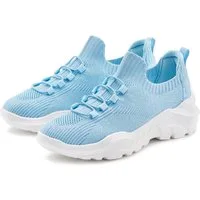 LASCANA ACTIVE Halbschuh, Freizeitschuh, Turnschuhe, Slip-On-Sneaker, Sneaker zum Reinschlüpfen und elastischen Schnürbändern VEGAN