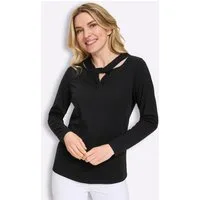Sieh an! T-Shirt Langarm-Shirt Langarm