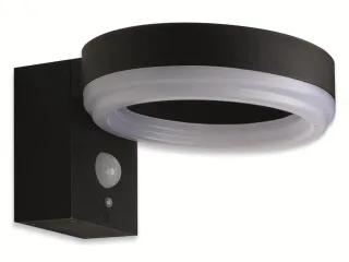 OPTONICA LED-Wegeleuchte 9340 Solar-Wandleuchte, 6 W, mit Bewegungsmelder