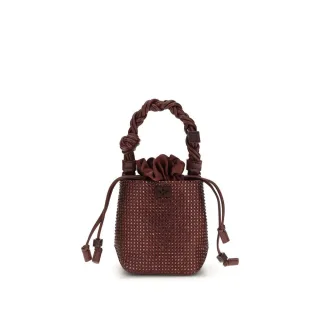 Bordeaux recycelte Polyester-Handtasche