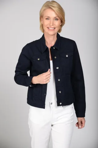 CLARINA - Jeansjacke, 1/1-Arm marine - Gr. - 48