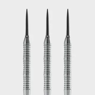 Steel Dart Barrel Scallop Grip2 V2 - Silber / 21g