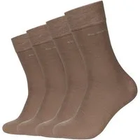 Camano Socken ca-soft (4 Paar) mit verstärktem Fersen- und Zehenbereich
