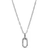 Pandora Kette mit Anhänger 394086C01-50, für Damen 925 Silber 50 cm