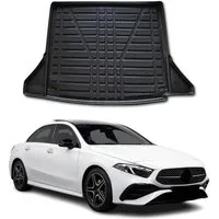 OMAC Kofferraummatte Kofferraumwanne für Mercedes A Klasse V177 2018-2025 Limo Gummi (1 St), für Mercedes A Klasse W177 2018-2025 Mercedes A Klasse W177 2018-2025, Einfache Installation,Antirutsch,Leicht zu reinigen,Leichtgewicht