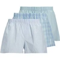Jack & Jones Boxershorts JACMILANO WOVEN BOXERS 3 PACK NOOS (Packung, 3-St) Baumwolle, elastisches Bündchen