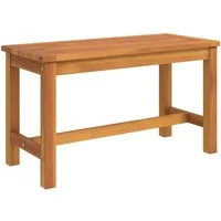 vidaXL Gartenbank Gartenbank 80x35x45 cm Massivholz (1-St)