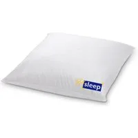 HANSKRUCHEN 3-Kammer-Kopfkissen HANSKRUCHEN Daunenkissen Kopfkissen Pro Sleep 80 x 80 cm, Füllung: 90% Daunen, 10% Federn, Bezug: 1005 Baumwolle, hergestellt in Deutschland, für Allergiker geeignet